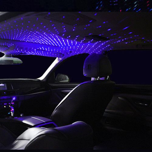 Acheter SEAMETAL voiture intérieur tactile veilleuse toit lumière  d'ambiance LED plafonnier Mini USB charge voiture décoration accessoires