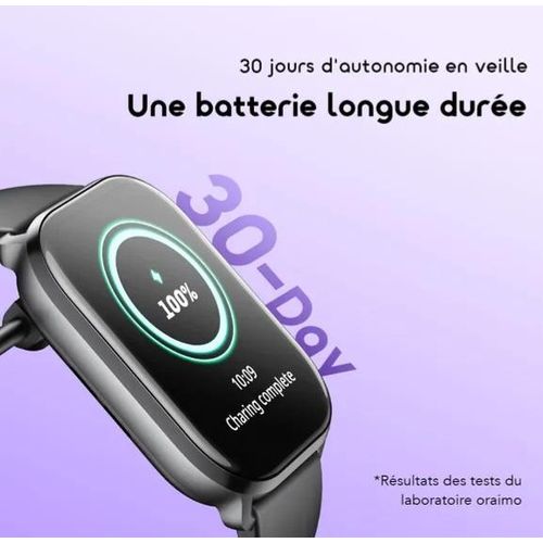 Oraimo _Watch 6 Lite – Montre Connectée 2,01 Pouces avec Interface Élégante et Appels Bluetooth - image 5