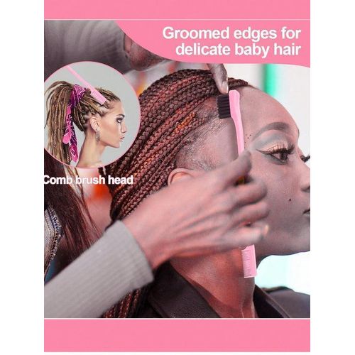 Generic 12pcs Ensemble de peignes de coiffure,kit d'outils de coiffage,convient à tous les types de cheveux - image 8
