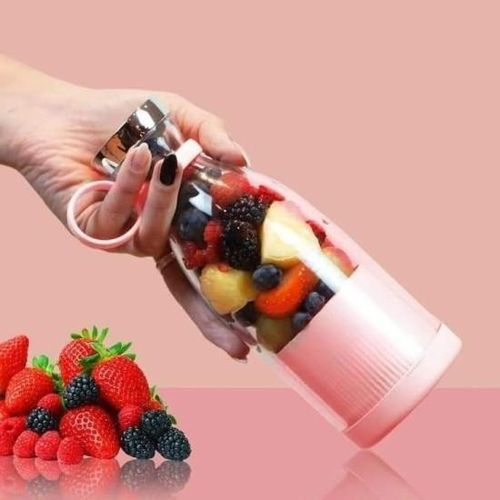 product_image_name-Generic-Blender Smoothie - Mixeur Portable - 350ML Mini Mélangeur de Jus Personnel - Rose-3