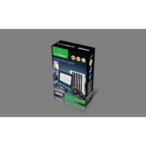 Leadder Projecteur solaire avec panneau LD-P300B 3000W