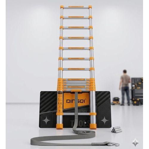 Generic NOUVELLE Échelle télescopique 3,2M avec charge de 150kg - image 2