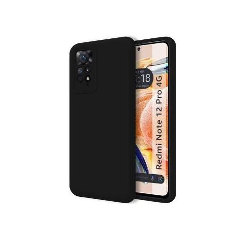 Generic FOURREAU EN COQUE SILICONE REDMI NOTE 12 PRO - NOIR