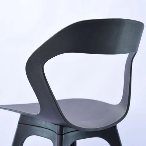 product_image_name-Generic-Chaise de réception moderne en plastique Gris-3