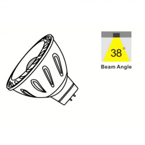 Generic Spot/ampoule Led Mr16(Gu5.3)-6 W(450LM)-Lumière Jaune(3000K)-Durée  De Vie 2ans - Prix pas cher
