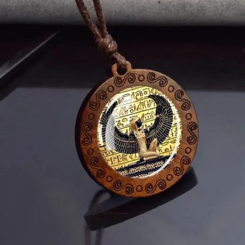 product_image_name-Generic-Pendentif en bois Ankh , décoration vintage mythologie égyptienne, bijoux unisexe-1