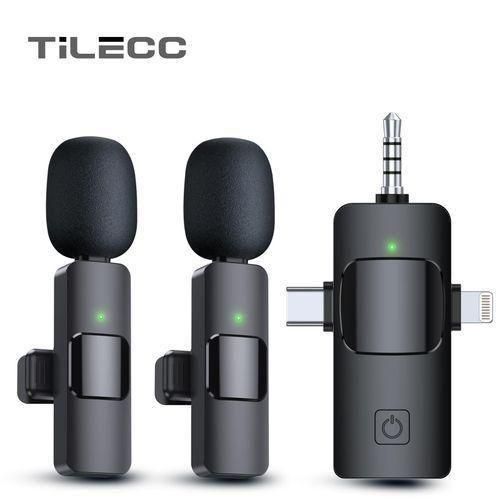 TiLECC TiLECC Micro Cravate Sans Fil Type-c Pour IPhone Android -  Noir