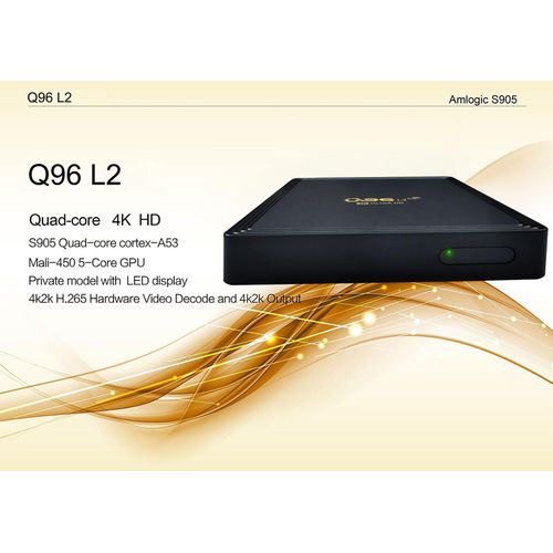 product_image_name-Generic-Q96 L2 Boîtier TV Android 4K WiFi 8 Go + 128 Go-4