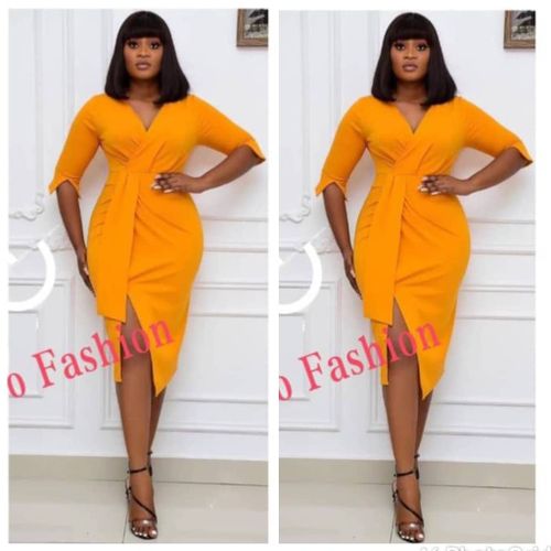 Robe orange pas cher 2025