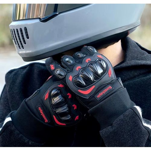 Generic Gants Moto Hiver Tactiles – Protection à Doigts Complets - image 6