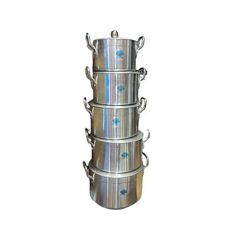 Generic Set De 5 Casseroles En Inox – Argent bg