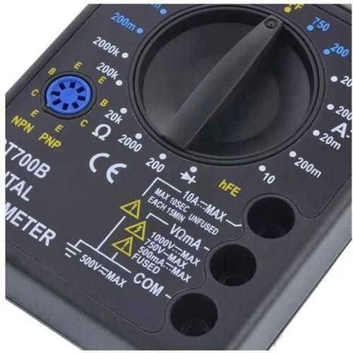 Generic Multimètre Digital – Testeur Électrique Précis et Portable - image 3