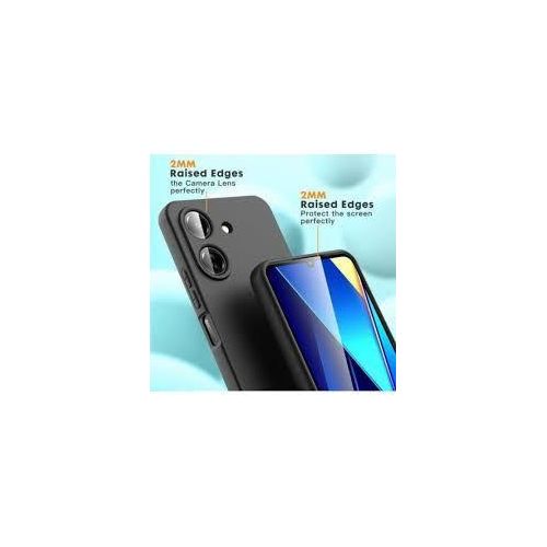 Generic Coque En Silicone Compatible Pour REDMI 13 C - NOIR