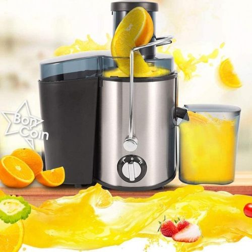 product_image_name-Generic-Extracteur de jus électrique en acier inoxydable – Centrifugeuse multifonction pour fruits et légumes-2