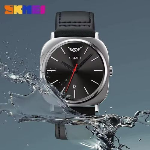 product_image_name-Fashion-Montre à Quartz Imperméable Pour Hommes _ Bracelet en Cuir _ SKMEI 1884-5