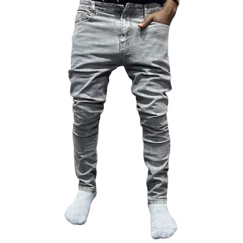 product_image_name-Jeans-Pantalon Jeans Homme  - Gris-1
