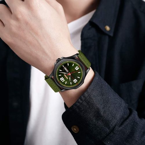 Skmei Montre SKMEI Homme Vert En Nylon Prix pas cher Jumia CI