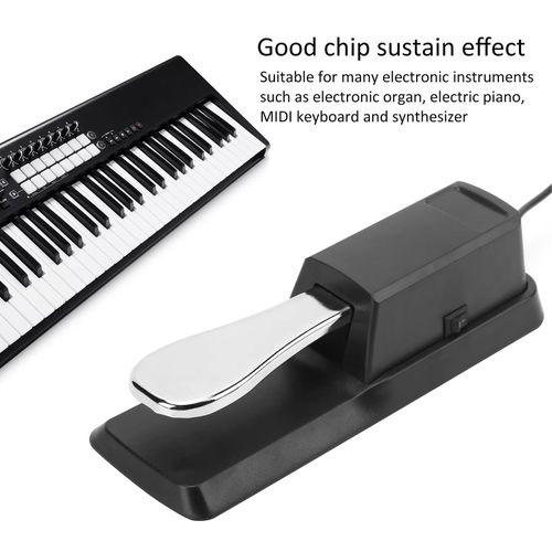 product_image_name-Generic-Sustain pédale avec commutateur de polarité pour clavier MIDI synthé Pianos numériques Piano électrique batterie accessoires pour instruments de musique-4