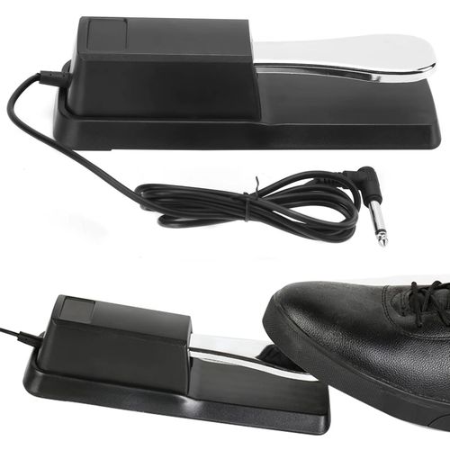 product_image_name-Generic-Sustain pédale avec commutateur de polarité pour clavier MIDI synthé Pianos numériques Piano électrique batterie accessoires pour instruments de musique-5