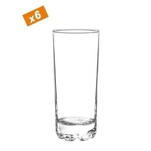 Generic Lot De 6 Verres A Eau - Transparent