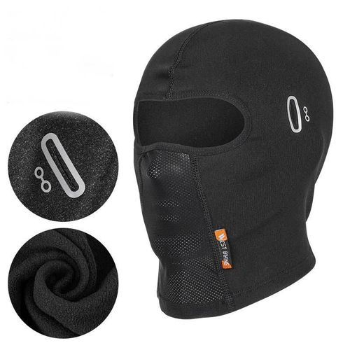 Generic Masque facial de cyclisme moto, cagoule de sport de plein