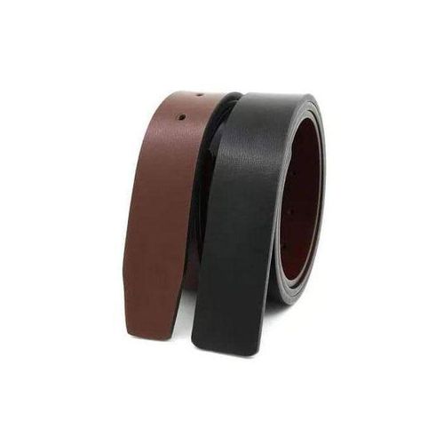 Generic NOIRE Ceinture Hommes Double Faces En Cuir VERITABLE - image 2