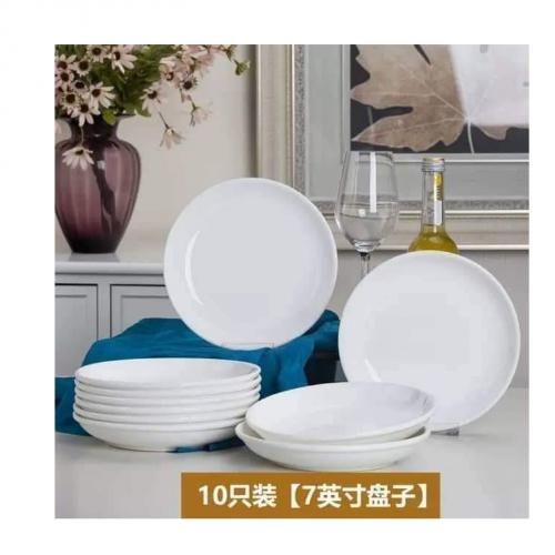 Assiettes - lot de 10