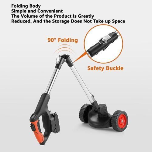 product_image_name-Generic-Tondeuse à Gazon Sans Fil Pliable, Coupe-herbe Léger 3 En 1-5