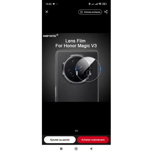 product_image_name-Generic-Anti Choc Caméra Honor Magic V3 Transparent-1