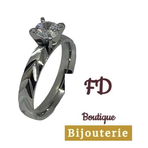 Bague de fiancaille store or pas cher
