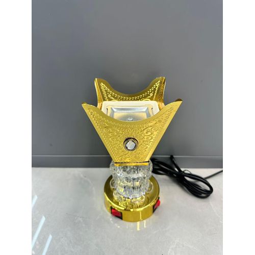 product_image_name-Generic-Brûleur d'Encens Électrique - Design Arabe Doré - Sans Charbon-1