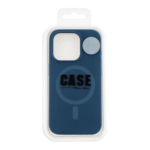 Diverse Coque Silicone MagSafe Compatible Pour iPhone 14 PRO - BLEU