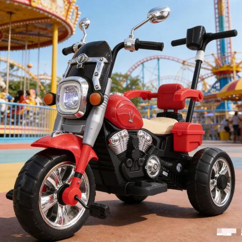 Generic TRICYCLE ÉLECTRIQUE AVEC POUSSETTE POUR  ENFANT DE 02 À 5 ANS
