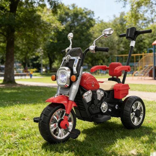Generic TRICYCLE ÉLECTRIQUE AVEC POUSSETTE POUR  ENFANT DE 02 À 5 ANS - image 2
