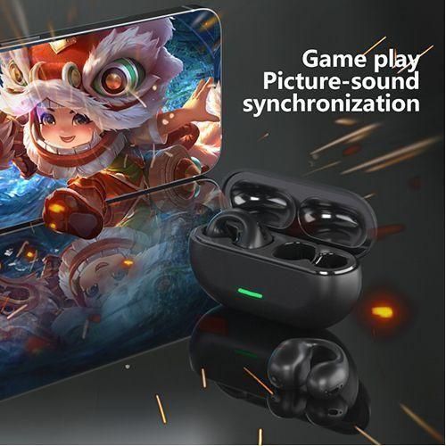 product_image_name-Generic-Casque de jeu à conduction osseuse avec clip d'oreille-3