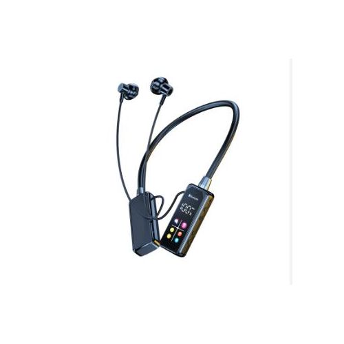 product_image_name-Generic-Écouteurs Bluetooth Tour de Cou avec Écran LED-1
