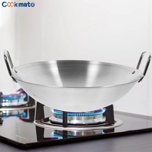 Generic Poêle en acier inoxydable Cookmate - image 2