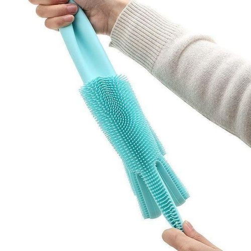 Generic Agréable Gants De Nettoyage En Silicone - image 3