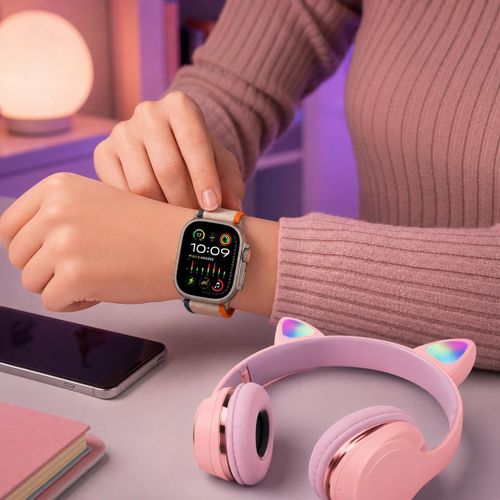 Generic  Kit montre connectée Ultra 2 avec casque Bluetooth - image 2