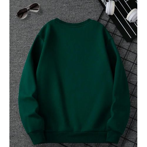 product_image_name-TOUPHY-Sweat Décontracté Homme Haut Chaud à Manches Longues Vert-3