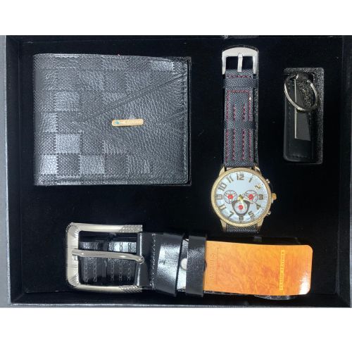 product_image_name-Fashion-Coffret Cadeau "Élégance Classique" pour Homme – Montre, Portefeuille, Ceinture & Porte-clés-5