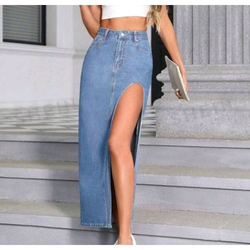 Fashion Jupe Jeans Bleu Prix pas cher Jumia CI
