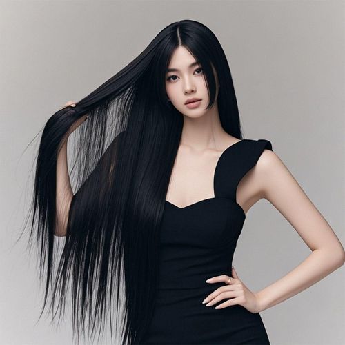 product_image_name-Generic-Perruque femme longue et lisse, noire, coupe au milieu de 34 pouces, en fibres synthétiques résistantes à la chaleur ...-6