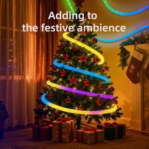 product_image_name-Generic-Guirlande lumineuse LED néon de 5 m, étanche, synchronisée avec la musique, avec télécommande et application de contrôle, alimentation USB-5