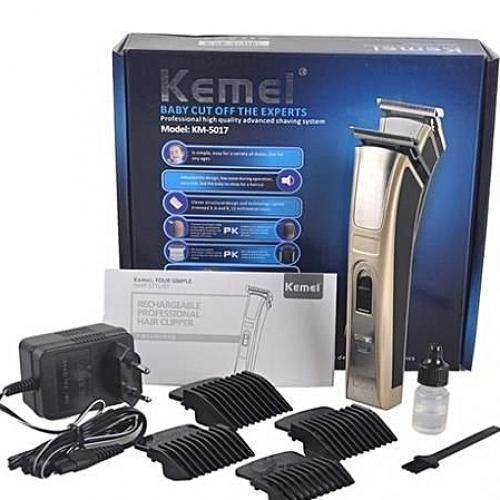 Kemei Tondeuse à Barbe Rechargeable Professional KM-5017 - Or