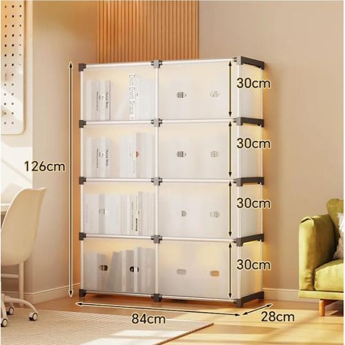 Generic  Étagère de Rangement Modulable à 8 Compartiments - image 2