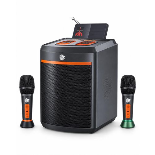 Generic Enceinte Portable Sans Fil avec 2 Microphones