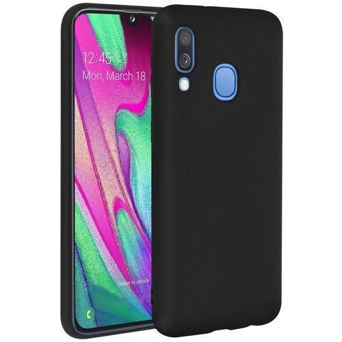 Generic Coque Silicone Compatible Samsung Galaxy A40 - Noir - image 2