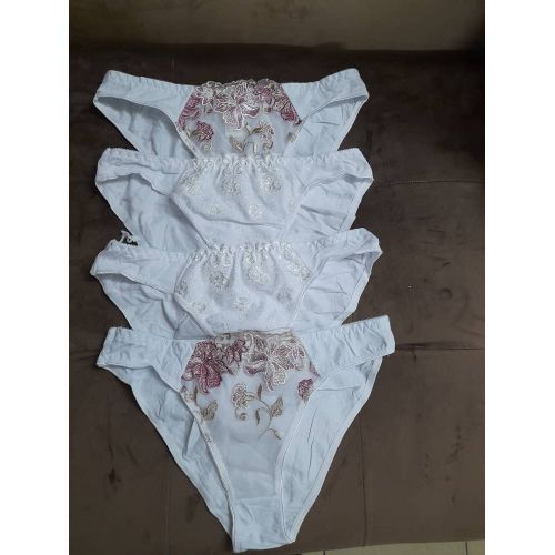 Slip femme coton dentelle clearance