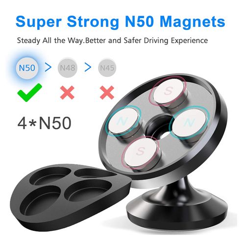 product_image_name-Generic-Support Magnétique Universel De Téléphone En Voiture, Montage Pour Smartphones-3